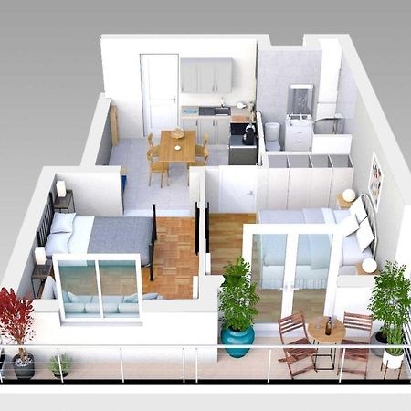 Modern Flat Next To Acropolis Museum Atenas Exterior foto