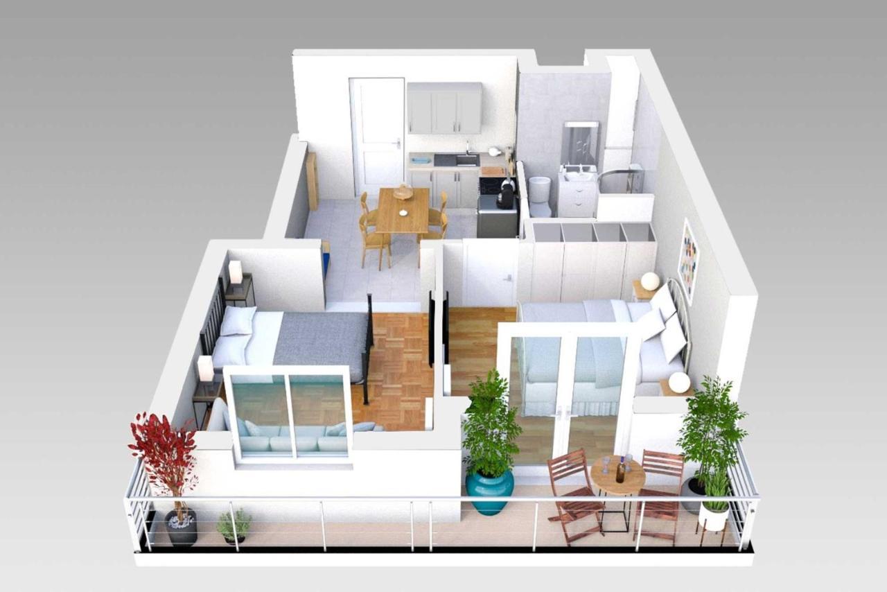 Modern Flat Next To Acropolis Museum Atenas Exterior foto
